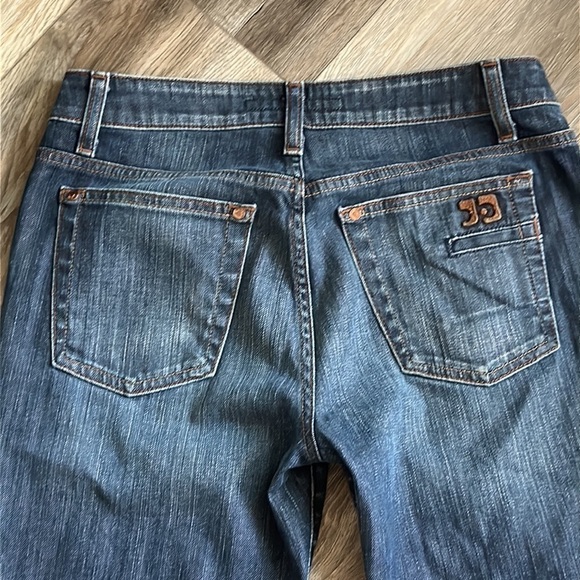 Joe's jeans Muse fit size 27 blue bikercore boot cut - Picture 2 of 10